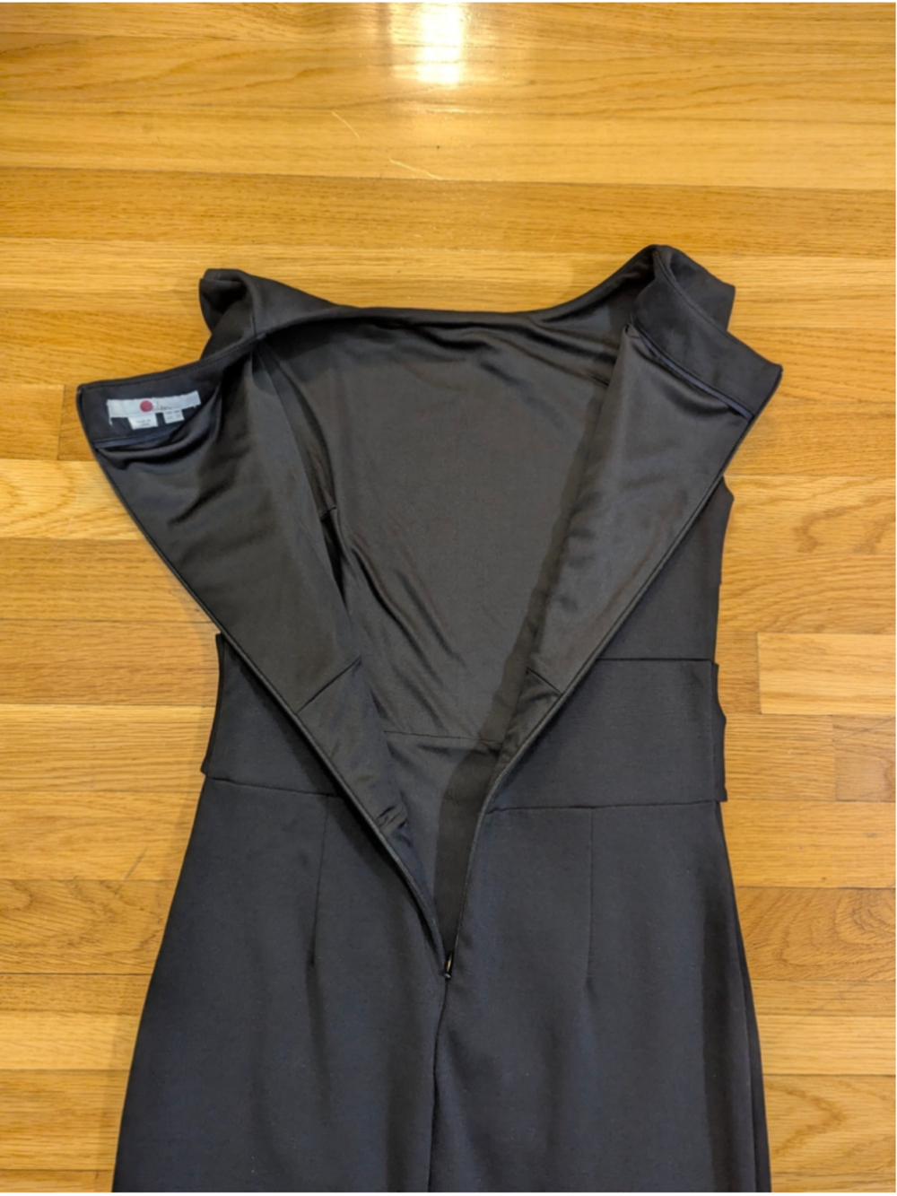 Boden Black Ponte Midi Dress Size 2 - Picture 10 of 13